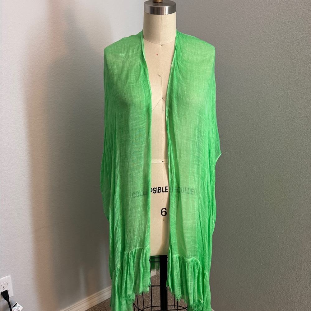Free People Ruffle Kimono - Picture 4 of 7